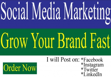 I will Advertise,  Share and Promote your Business on Social Media to Success
