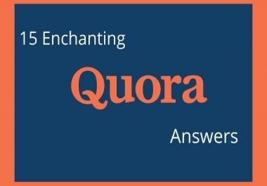 15 Quora Answers With Targeted Traffic