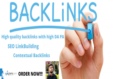 I'll create 200 SEO Backlinks with high DA PA
