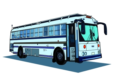 I will draw vibrant truck and car illustration