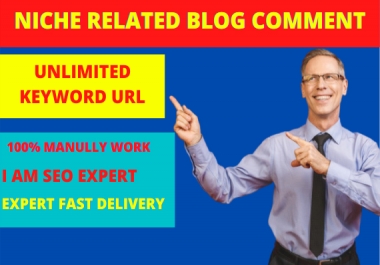 I will probide manually created 50 high quality blog post backlinks your targeted traffic for you