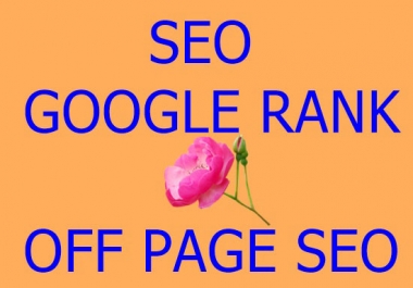 I will provide guranteed google 1st page ranking seo service