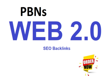 150+ PBN Web2.0 HQ Homepage SEO backlinks in 24hrs