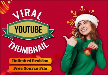 I will create a viral you tube thumbnail design