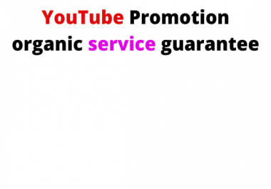 I will do organic channel promotion