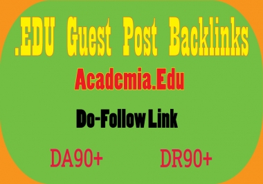 Write & Publish Academia. Edu Guest Post backlink