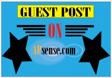 I will write and Publish your article on Apsense 1 Dofollow link