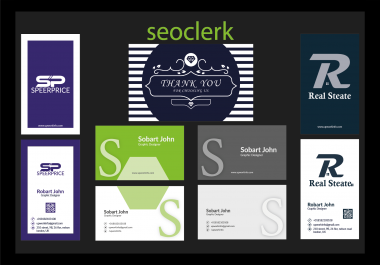 I will do professional Simple,  Modern & Luxury business card design.