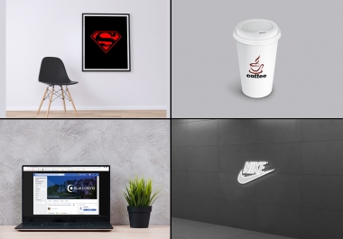 I will create website mockup and Book mockup design