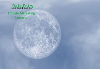 I will create consumer email list and Data Entry, contests. I am those content.