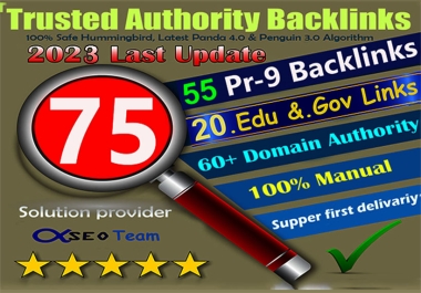 I Will Create 550 High Domain Authority Pr9 DA 91+ Dofollow SEO Profile Backlinks