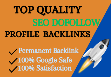 Create 300 Do-follow Highly Profile Backlinks