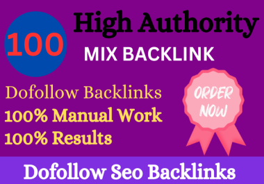 100 Manual Mix Profile Backlinks