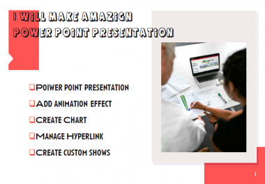 I will design unique power point presentation with quick delivery