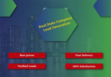 I will Provide USA Based 30 Verified Real Estate Leads