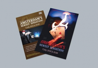 I will design your Professional Business flyer,  poster,  banner for your business within 12 hours