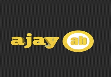 I am ready to make a good logo design