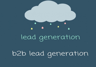 i will do all kind of lead generation