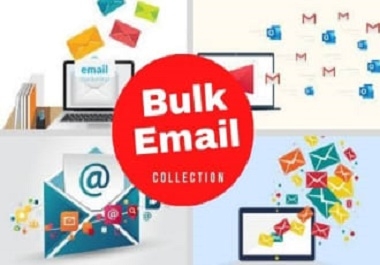 I will supply 1000 bulk email for your business marketing