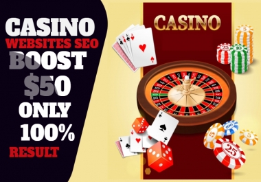 100 SEO Backlinks for Gambling and Casino / Poker /Betting websites