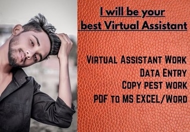 I will be your best virtual assistant and i will do what you need.