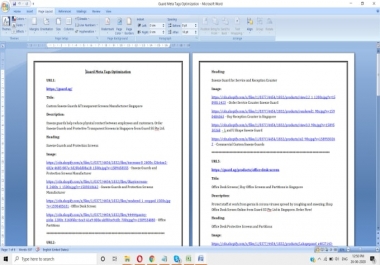 on-page SEO meta tags,  title,  description and H1 tags writing service exclusive in Seocheckout