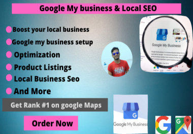 I will set up google my business and do local SEO