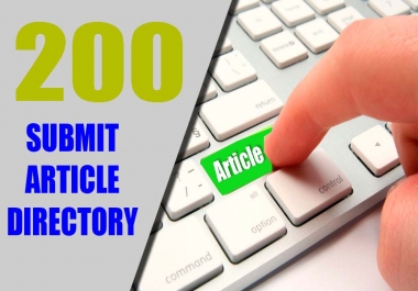 200 Article Directories Backlinks to improves Google Ranking