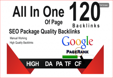 i will do 120 mix High quality backlinks
