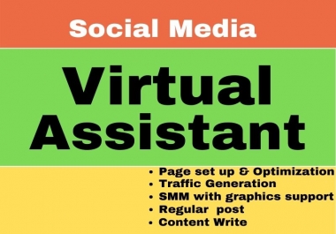 I will be your Social Media Virtual Assistant
