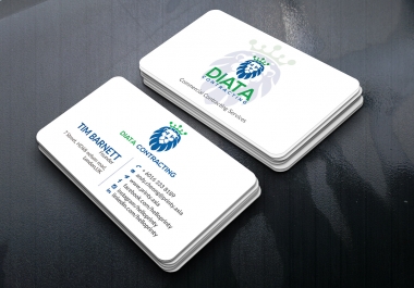 I will unique design business card