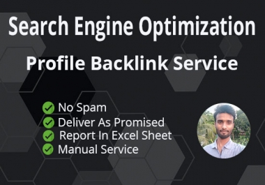 I Will Do 150 Manually High Authority Profile Backlinks