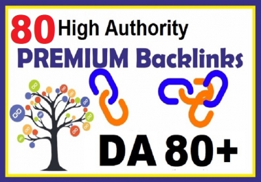 Manually Create 79 High Authority DA80+ Backlinks Boost Your Google Rank
