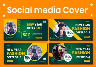 I will design stunning covers and headers for your online profiles.