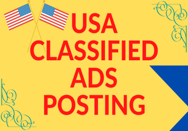 I'll create top USA classified Ads manually