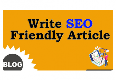 I will write 1000 words SEO friendly blog or article