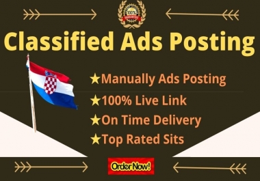 I Will Create Manually 50 Post Your Ads on USA,  UK,  CANADA,  AUSTRALIA,  Classified Ad Posting Sites
