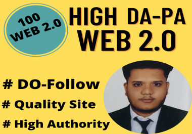 Provide 20+ High Authority Web 2.0 Backlinks
