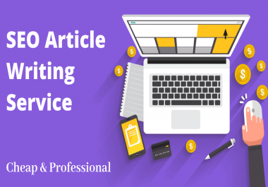 I will Write 2 x 1000 words Unique and Premium Quality Articles