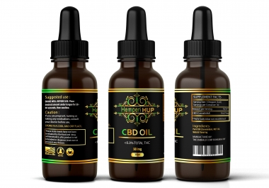 I will do label design,  bottle label,  cbd label,  hemp label design and packaging