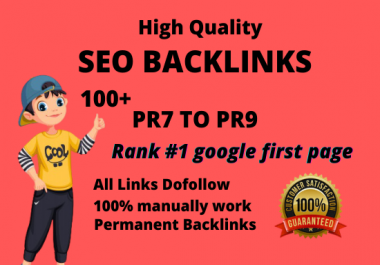 I will manually create 100+ pr9 da 90 dofollow profile backlinks