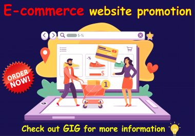 I will drive real traffic to promote your ebay,  etsy,  amazon,  shopify stores