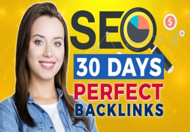 I will build a Best perfect monthly SEO dofollow backlinks