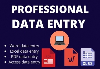 Create & Complete Data Entry Web Scraping within very Short time