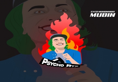 I will design mascot,  minimalist and creative logo for you