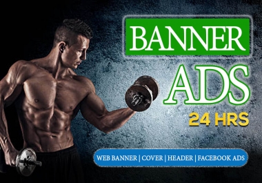 I will design a creative modern facebook cover or web header