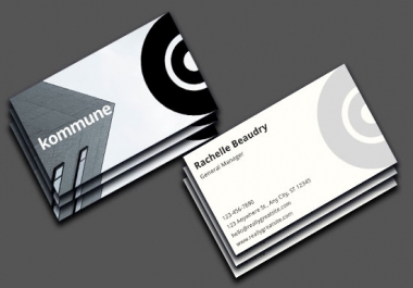 I will create awesome business card for you