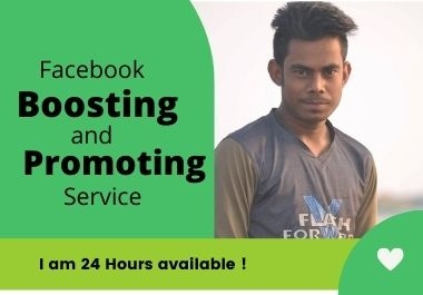 Boost your Facebook post and business page