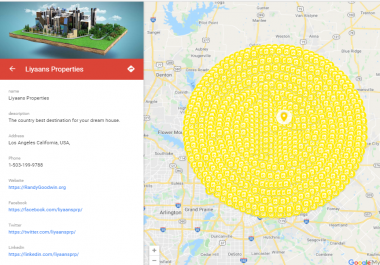 Sky rocket your keyword for GMB creating 15000 Google Map citations