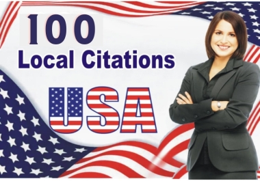 I will list your Business in 100 USA Local Citations and Business Directories